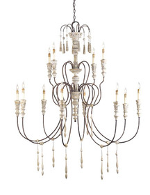 Hannah Chandelier, Large (CRY-9117)