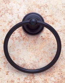 World Bronze Finish Towel Ring, Concealed Screw(JVJ22206)