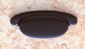 Oil Rubbed Bronze Finish 2 1/2" C/C Smooth Cup Pull(JVJ46620)