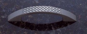Satin Nickel Finish 96 mm C/C Basket Weave Pull(JVJ68846)