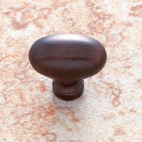 Old World Bronze Finish Large Football Knob(JVJ35312)