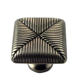 Satin Antique Nickel Seat Cushion Knob (MNG10711)