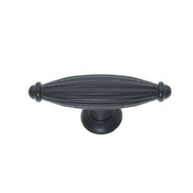 Oil Rubbed Bronze Finish 2 1/2" Oblong Fluted Knob(JVJ62020)