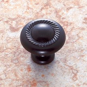 Oil Rubbed Bronze Finish 1 1/4" Rope Knob(JVJ70020)