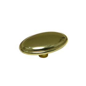 KNOB MET.1-1/3(8/32) BRASS (RLU-477130)