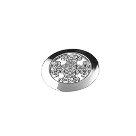 KNOB MET.38MM(8/32) CHROME (RLU-3735038140)