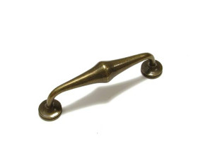 128mm CTC Pointed Middle Cabinet Pull - Natural Iron (3741128908)