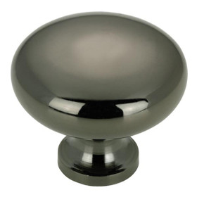 KNOB MET.1 1/4"(8/32)BLACK NIC (RLU-77091)