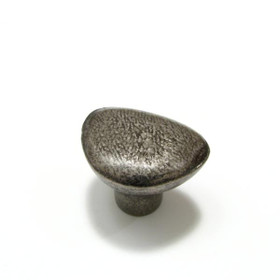 KNOB MET.36MM(8/32)HAMMER.IRON (RLU-852336HI)