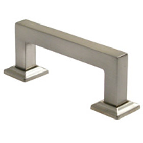 Satin Nickel 3" on Center Square Pull (RWR-993SN)