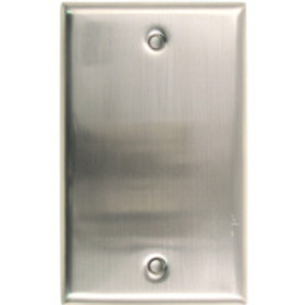 Satin Nickel Single Blank Switchplate (RWR-780SN)