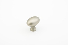 1-3/8" Distressed Nickel Oval Knob(SCH719-DN)