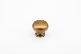 1-1/4" Antique Brass Knob(SCH706-AB)