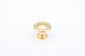 1-1/4" Polished Brass Knob(SCH703-03)