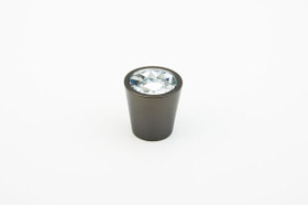 Clear Cylinder Knob Bronze 1-1/16"(SCH72-C-BZ)