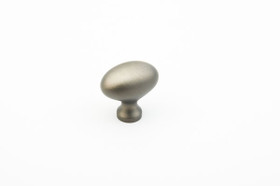 1-3/8" Antique Nickel Oval Knob(SCH719-AN)