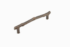 Antique Bronze Twig Pull, 6" cc(SCH784-AZ)