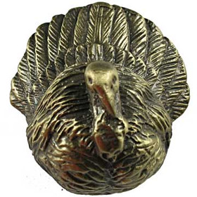 Turkey Knob - Antique Brass (SIE-681249)