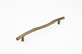 Antique Bronze Twig Pull, 12" cc(SCH785-AZ)