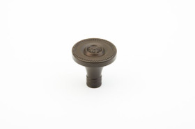 Oil Rubbed Bronze Knob, 1-3/8"(SCH800-10B)