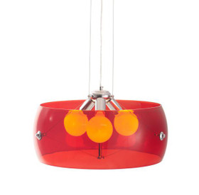 Ceiling Lamps - Possini Ceiling Lamp in Red (50107)