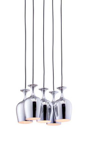 Ceiling Lamps - Esteban Ceiling Lamp in Chrome (50147)