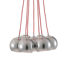 Ceiling Lamps - Avignon Ceiling Lamp in Red (50097)