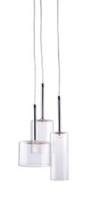 Ceiling Lamps - San Ceiling Lamp in Clear (50137)