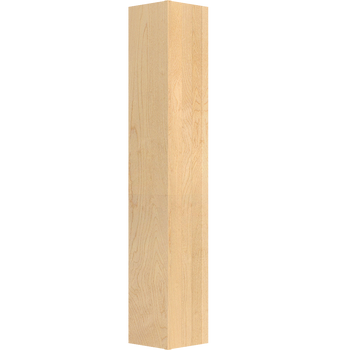 42-1/4" x 6" Square Wood Post Leg