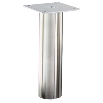 2 inch round stainless leg supporting table