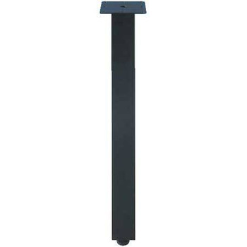 2-3/8" Square Leg - Black