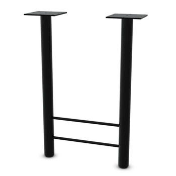 2" Diameter H-Shaped Leg