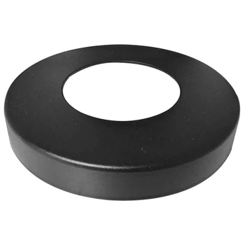 Floor Cover Plate for 3" columns - Black
