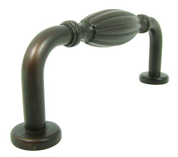 3" CTC Tudor Cabinet Pull - Oil-Rubbed Bronze