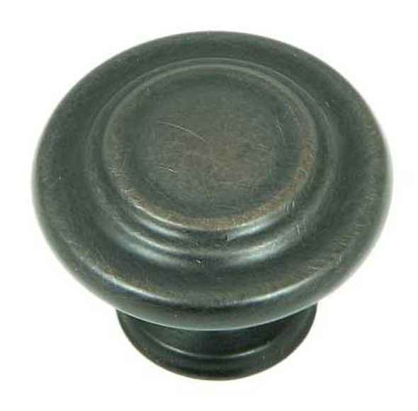 1-1/4" Dia. Round Ring Knob - Oil-Rubbed Bronze