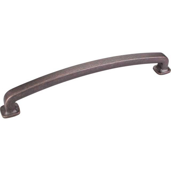 18" CTC Belcastel Flat Bottom Appliance Pull - Distressed Oil Rubbed Bronze