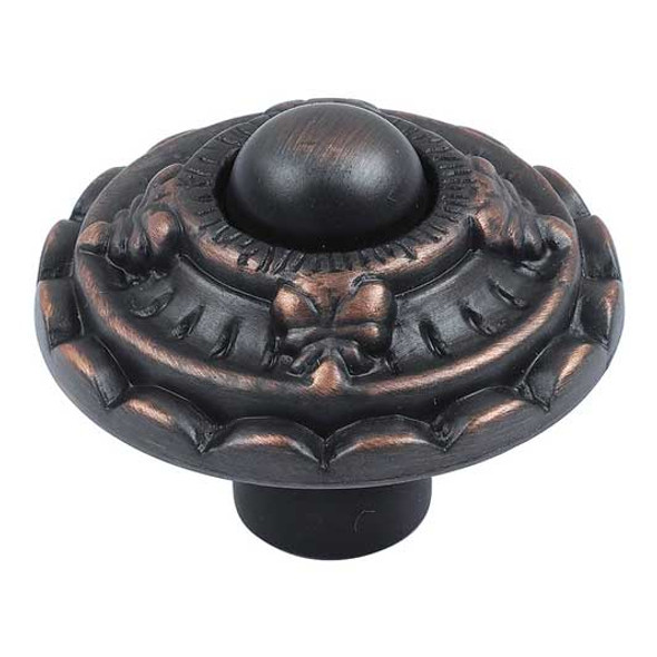 1-1/2" Dia. Round St. Michel Knob - Venetian Bronze