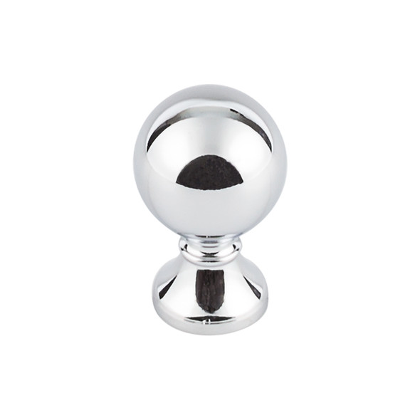 1" Dia. Kara Round Knob - Polished Chrome