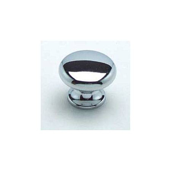 1-3/16" Dia. Knob - Polished Chrome