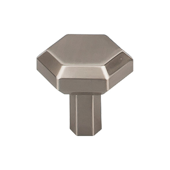 1-1/8" Lydia Knob - Brushed Satin Nickel