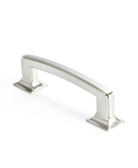 96mm CTC Hearthstone Pull - Brushed Nickel