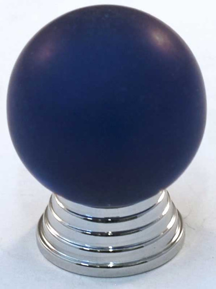 25mm Dia. Cobalt Blue Athens Round Knob