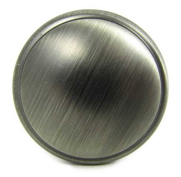 1-1/4" Dia. Round Saybrook Ring Knob - Weathered Nickel