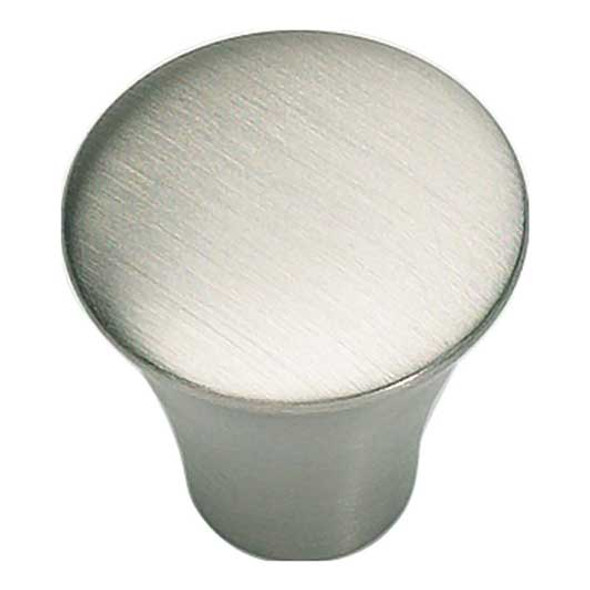 23mm Dia. Round Fluted Knob - Stainless Steel
