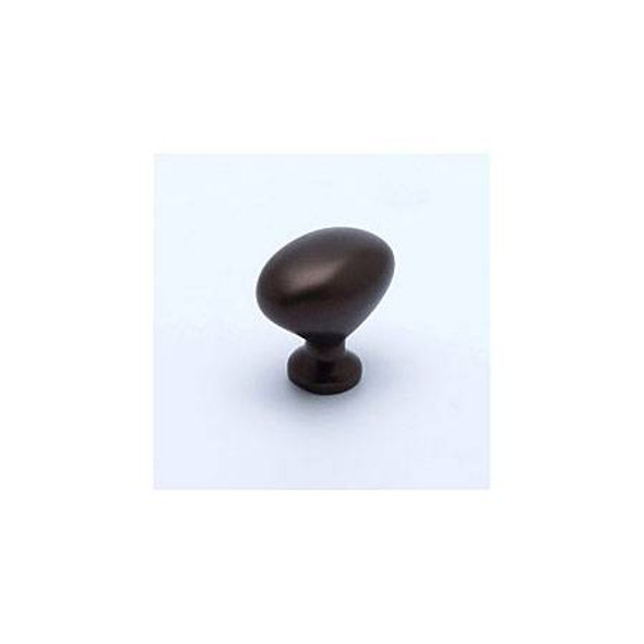 1-1/16" Oval Knob - Oil Rubbed Bronze