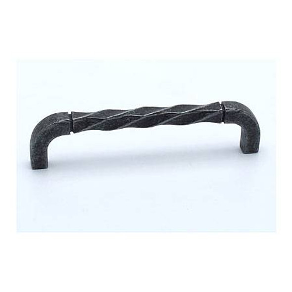 128mm CTC Twisted Pull - Weathered Iron