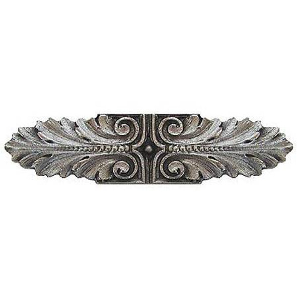 3" CTC Opulent Scroll Pull - Satin Nickel