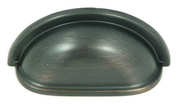 3" CTC Traditional Style Cup Pull - Oil-Rubbed Bronze