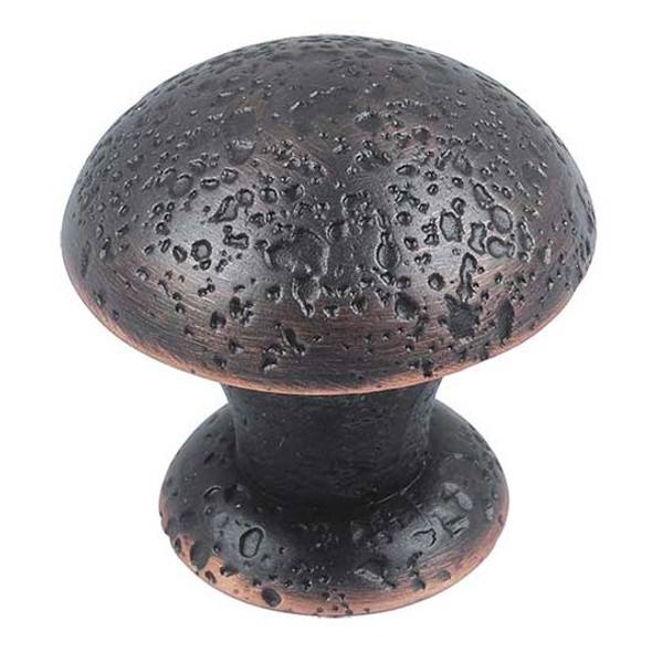 1-3/8" Dia. Round Olde World Knob - Venetian Bronze