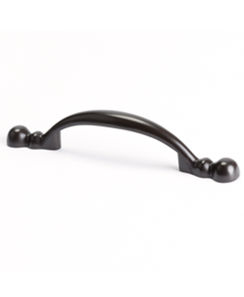 3" CTC Advantage Plus 2 Round End Bow Pull - Rubbed Bronze